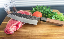 Load image into Gallery viewer, Santoku Knife-Japanese Knife Hand Made- Free Shipping