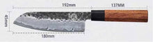 Load image into Gallery viewer, Santoku Knife-Japanese Knife Hand Made- Free Shipping