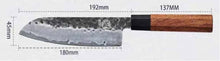 Load image into Gallery viewer, Santoku Knife-Japanese Knife Hand Made- Free Shipping
